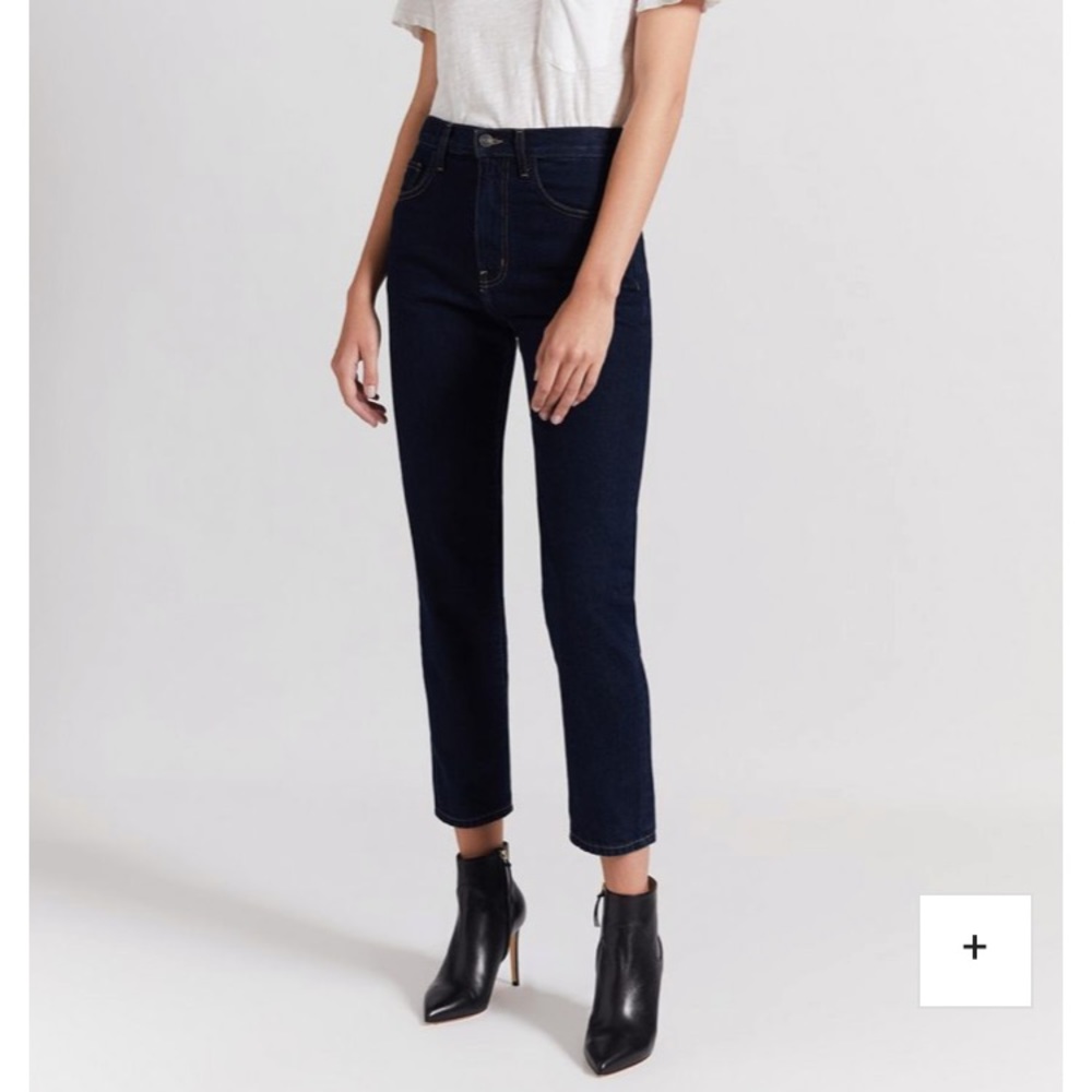 CURRENT ELLIOTT THE VINTAGE CROPPED SLIM JEAN,26!! - Picture 2 of 8